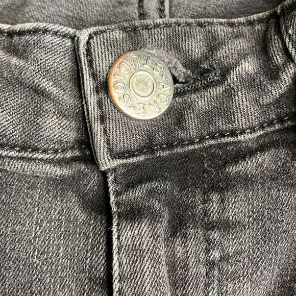 Acne Studios Skin 5 Used Black Skinny Jeans Size 28/32 - Picture 6 of 9